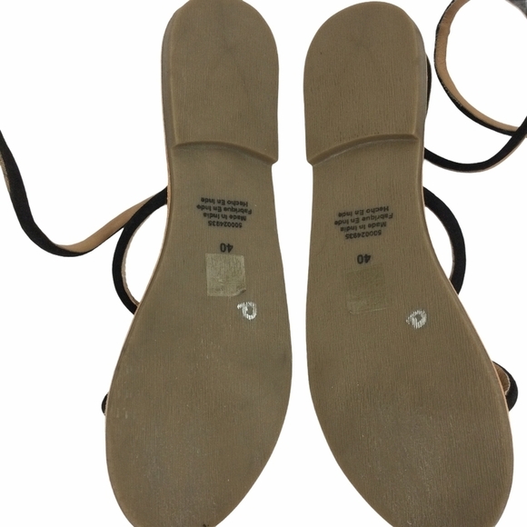 Free People Havana Black Suede Gladiator Sandals - Picture 13 of 16